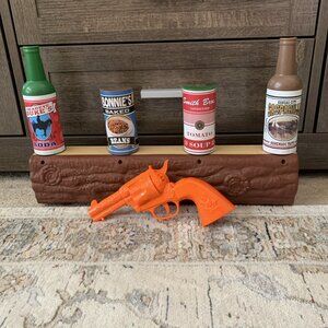Vintage Wild West Gunslinger Electronic Target Cowboy Gun Toy Read Desc AS-IS